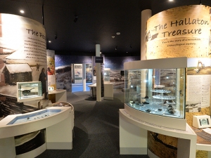 Post refurbishment museum displays and treasure
